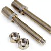 CraftMT Rear Adjustable Lowering Links Chrome-4