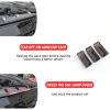 YinanIutos Car Tail Light Cover ABS Smoked Design-3