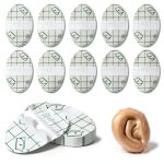 Qulkws Waterproof Ear Stickers 100 Pack Disposable Swimming Plugs-0