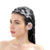 200Pcs Clear Disposable Ear Covers Waterproof Ear Covers Protectors for Hair Dye, Shower, Bathing Hair Dye Spa Salon Beauty Treatments-5