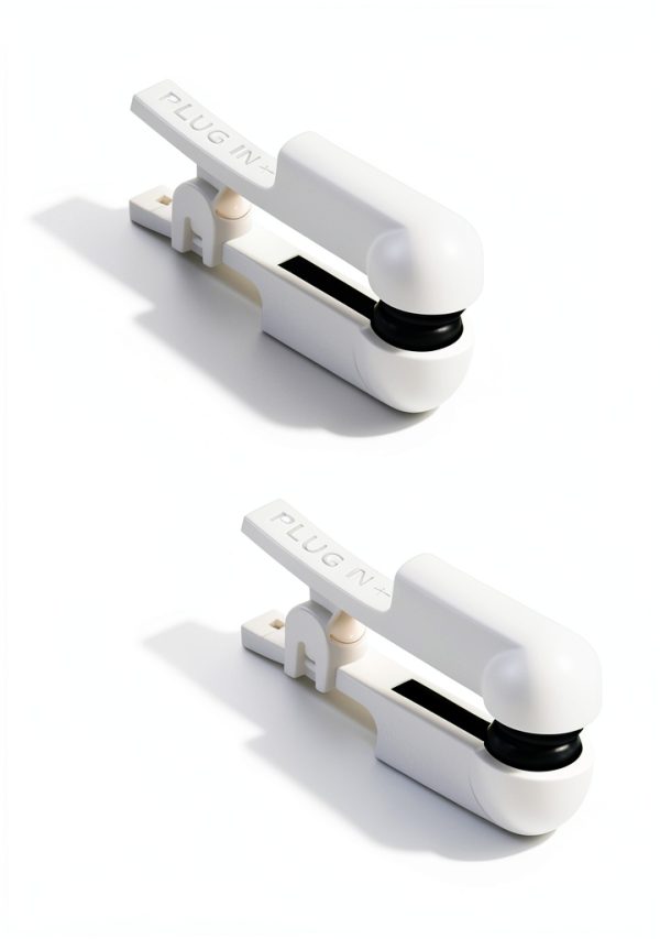 Ear Clip Electrode PPZ Rubber White for Tens 7000 & Standard Units-4