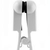 Ear Clip Electrode PPZ Rubber White for Tens 7000 & Standard Units-1