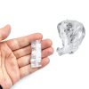 200Pcs Clear Disposable Ear Covers Waterproof Ear Covers Protectors for Hair Dye, Shower, Bathing Hair Dye Spa Salon Beauty Treatments-3