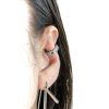 Non-Surgical Ear Corrector Clip for Prominent Ears, Invisible Ear Shaper Clip for Adults, Painless Bat Ear Correction, Black Ear Clip Stays on All Day-1