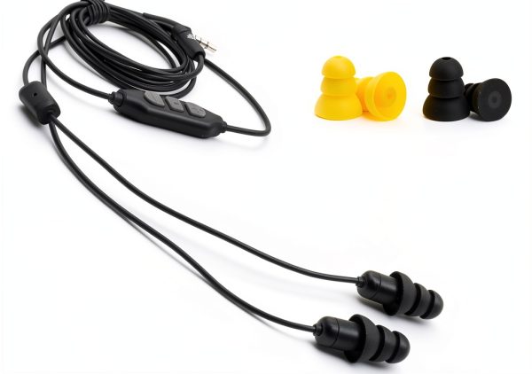 Klowcok Replacement Eartips for Plugfones Liberate 2.0 Yellow 4 Pairs-1