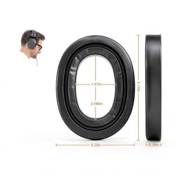 PROHEAR BR01 Gel Ear Pads for PELTOR Headsets Comfort Noise Reducing-6