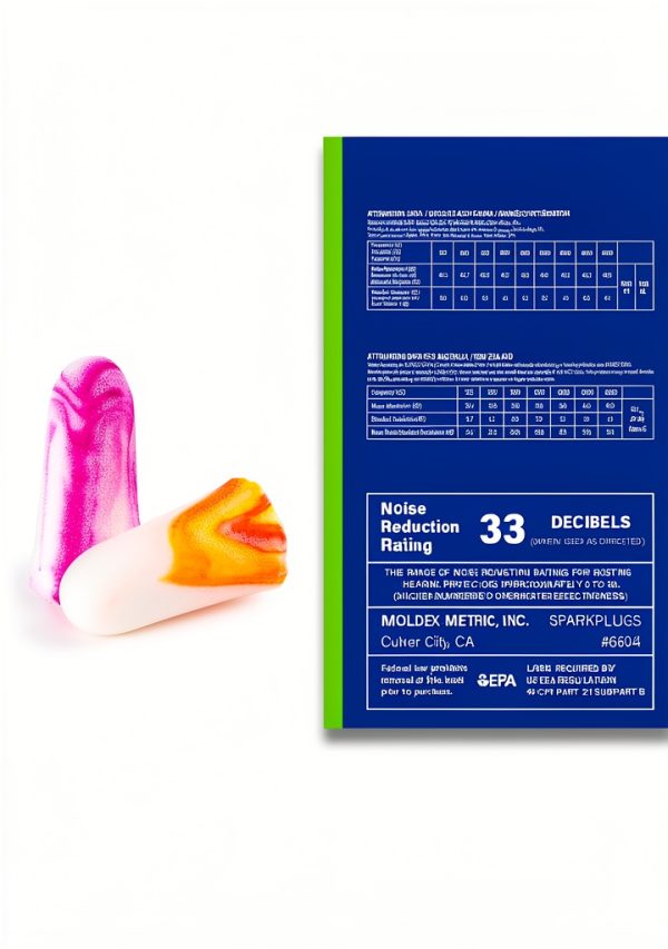 Moldex SparkPlugs® PlugStation® Disposable Foam Earplug Dispenser 6645, NRR 33dB-7
