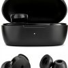 Klowcok Replacement Memory Foam Ear Tips for Bose QuietComfort Earbuds, Comfort Fit(3 Pairs, S/M/L, Black)-1