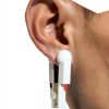 Ear Clip Electrode PPZ Rubber White for Tens 7000 & Standard Units-2