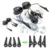 ARC Rail Adapters for Walker Electronic EarMuffs, Black Mounting-1