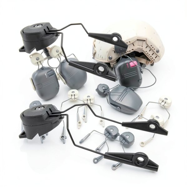 ARC Rail Adapters for Walker Electronic EarMuffs, Black Mounting-6