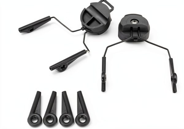 ARC Rail Adapters for Walker Electronic EarMuffs, Black Mounting-0